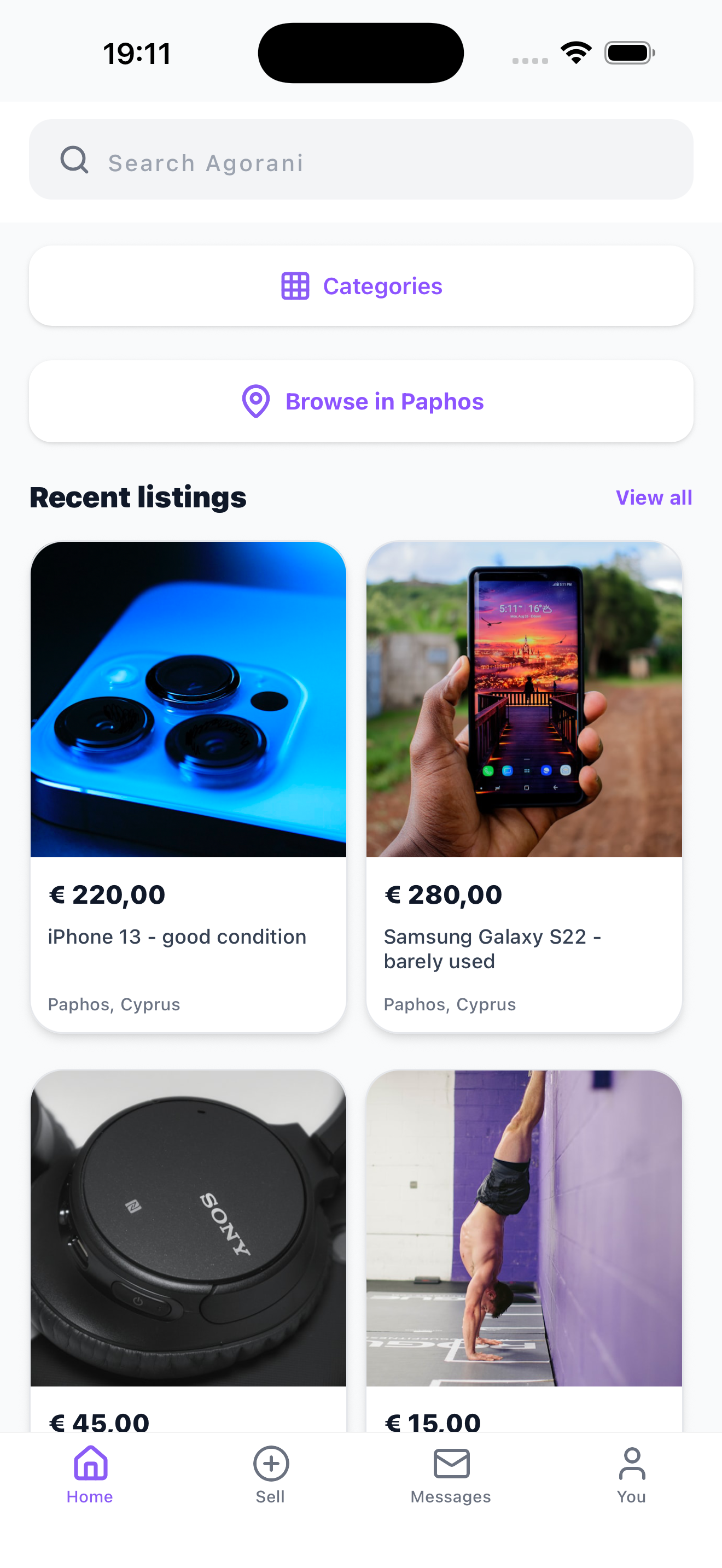 Browse listings